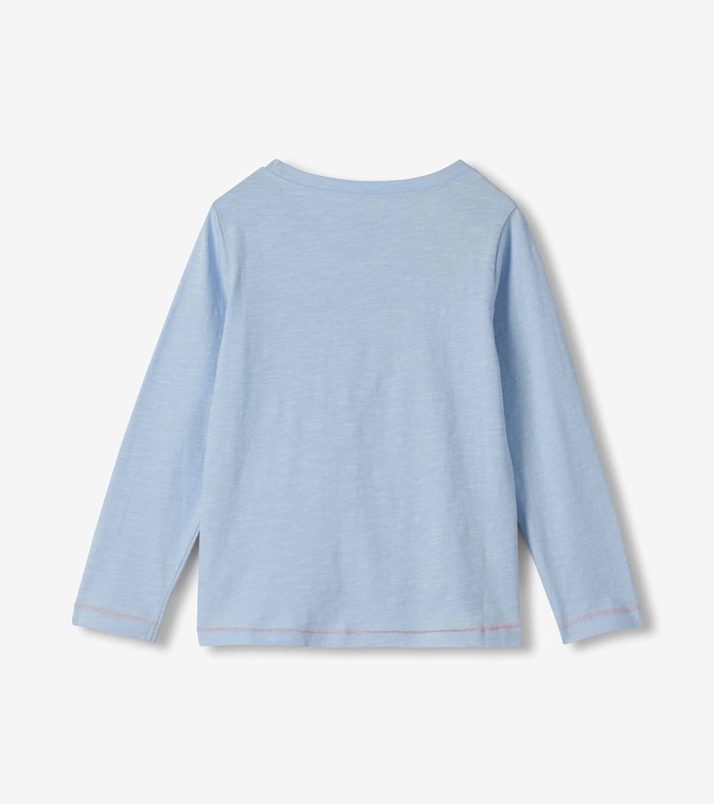 Hatley Yummy Macarons Long Sleeve Graphic Tee
