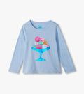 Hatley Yummy Macarons Long Sleeve Graphic Tee