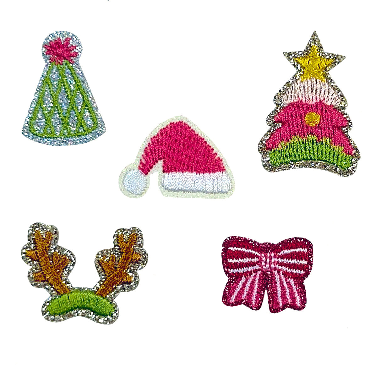 Fabfabsticker Christmas hats – zum Kleben