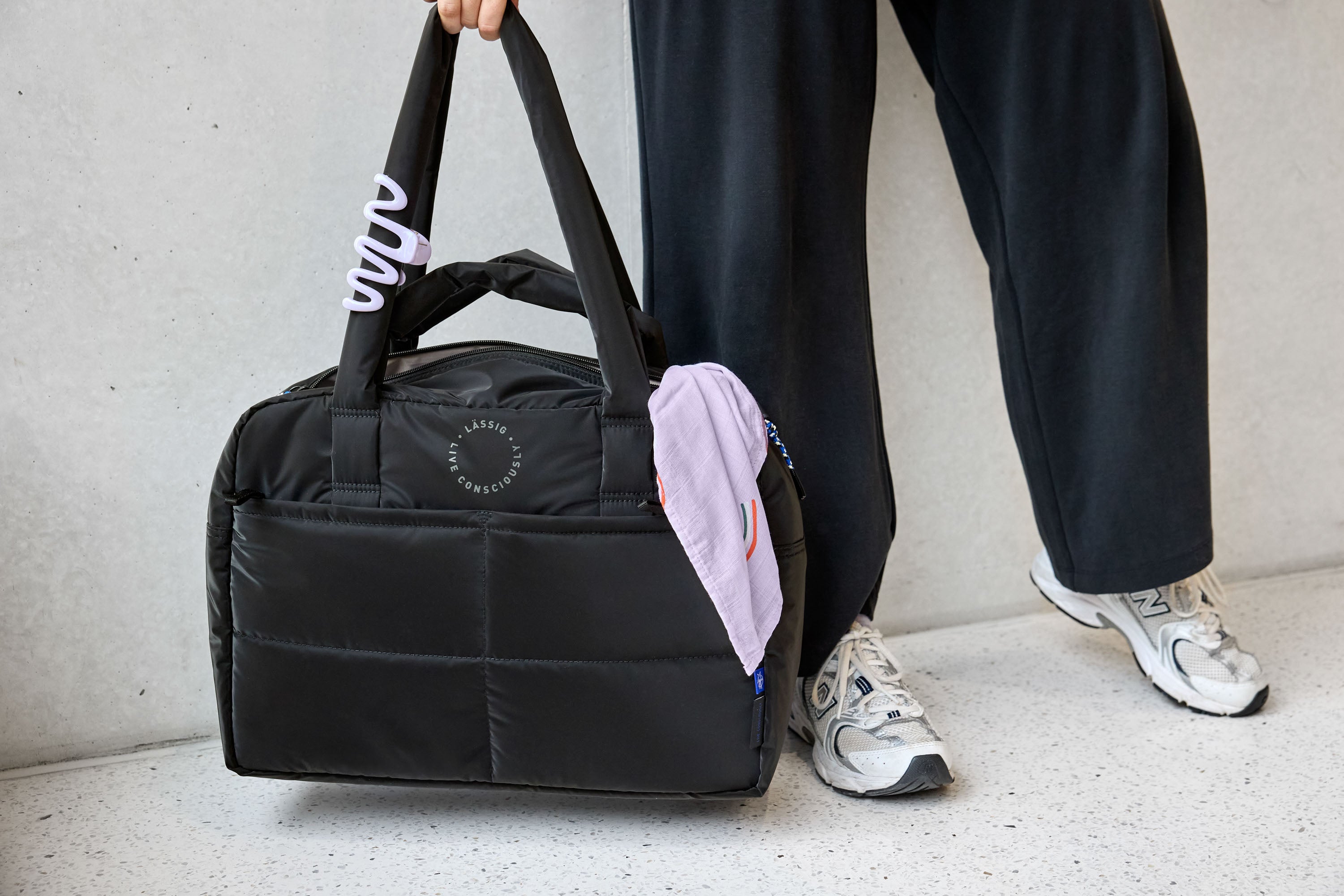 Lässig Wickeltasche - Everyday Bag, Schwarz