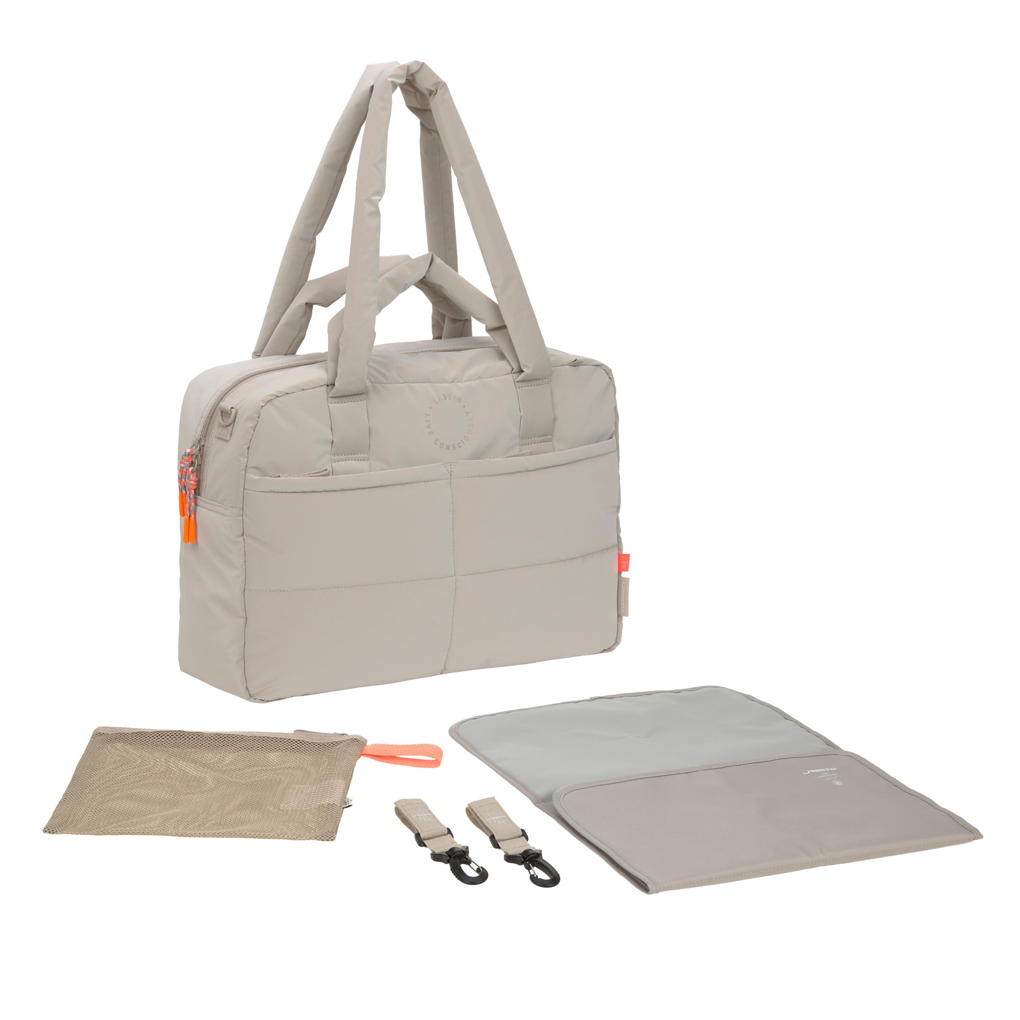 Lässig Wickeltasche - Everyday Bag, Beige