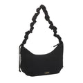 Lässig Wickeltasche Crossbody gesteppt - Lunua Bum Bag, Schwarz