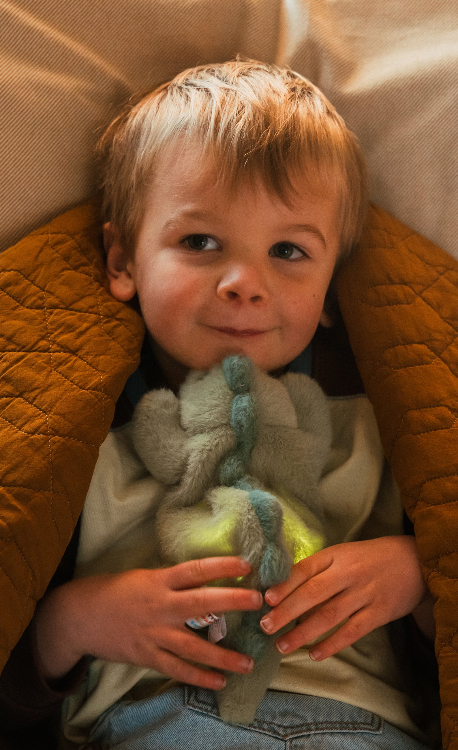 AP Junior Jéroom Dino plush night light GREEN & SAGE