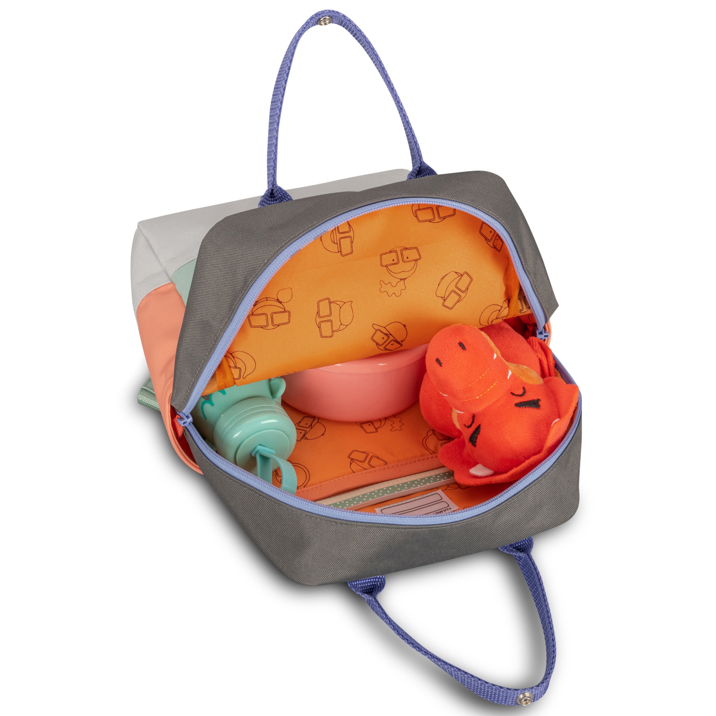 Johnny Urban Junior Linus Backpack Mint Multi