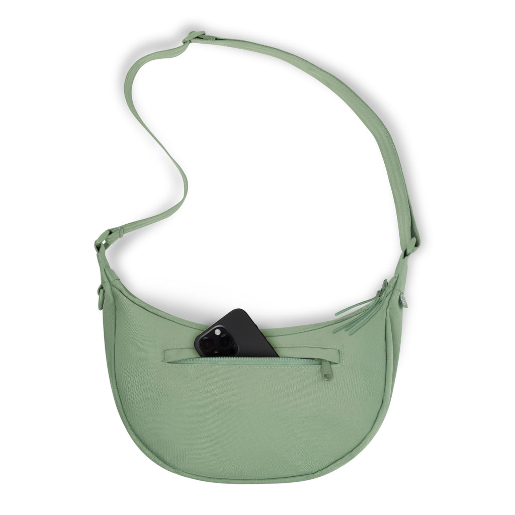 Johnny Urban Ally Medium Half Moon Bag Sage Green