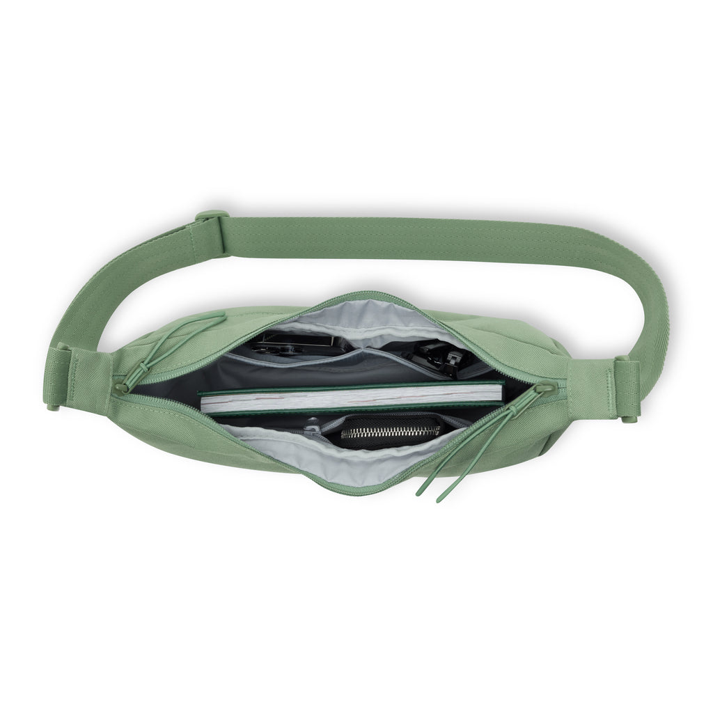 Johnny Urban Ally Medium Half Moon Bag Sage Green