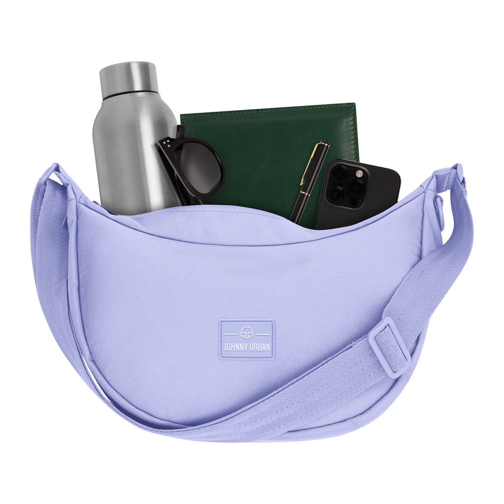 Johnny Urban Ally Medium Half Moon Bag Lilac