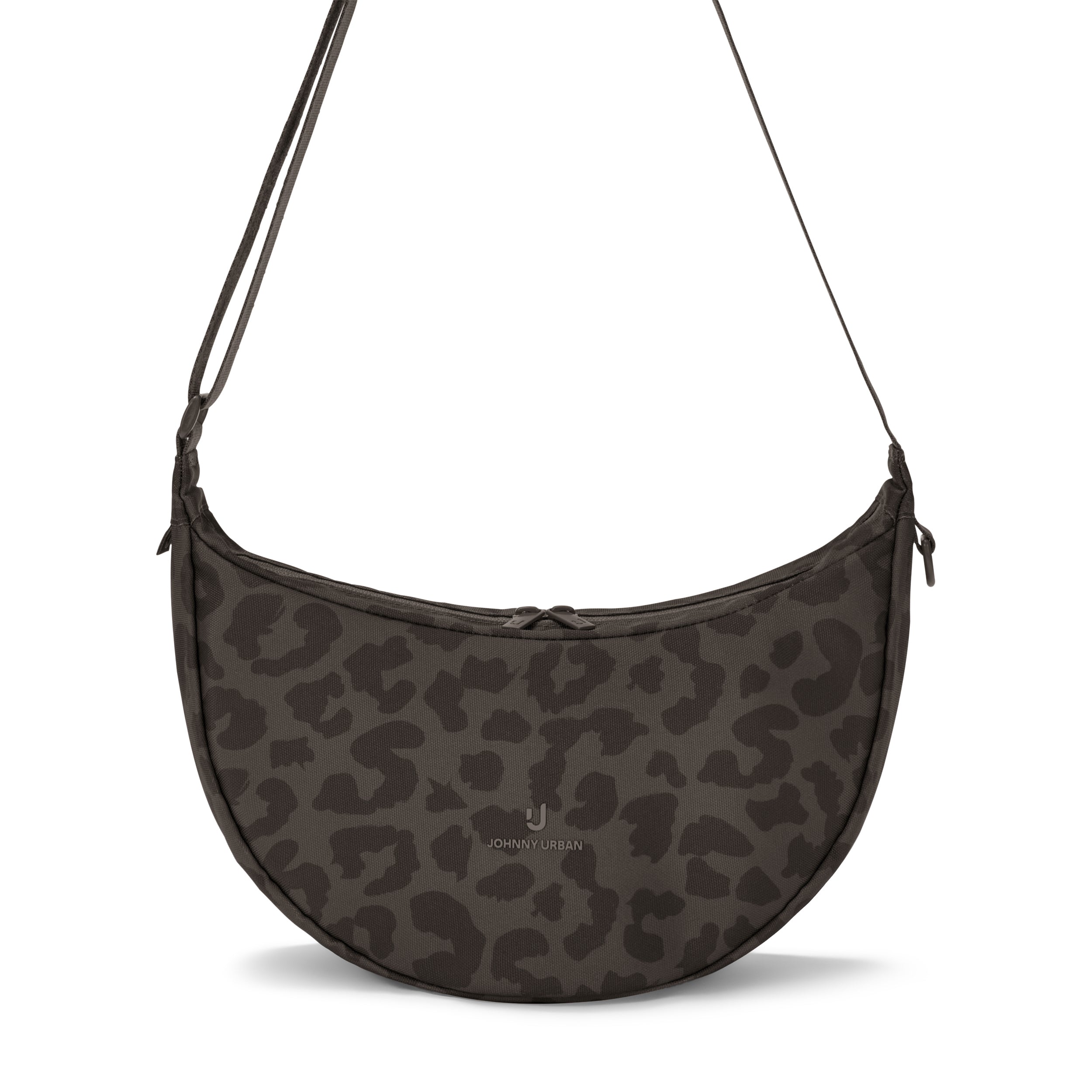 Johnny Urban Ally Medium Half Moon Bag Brown Leo
