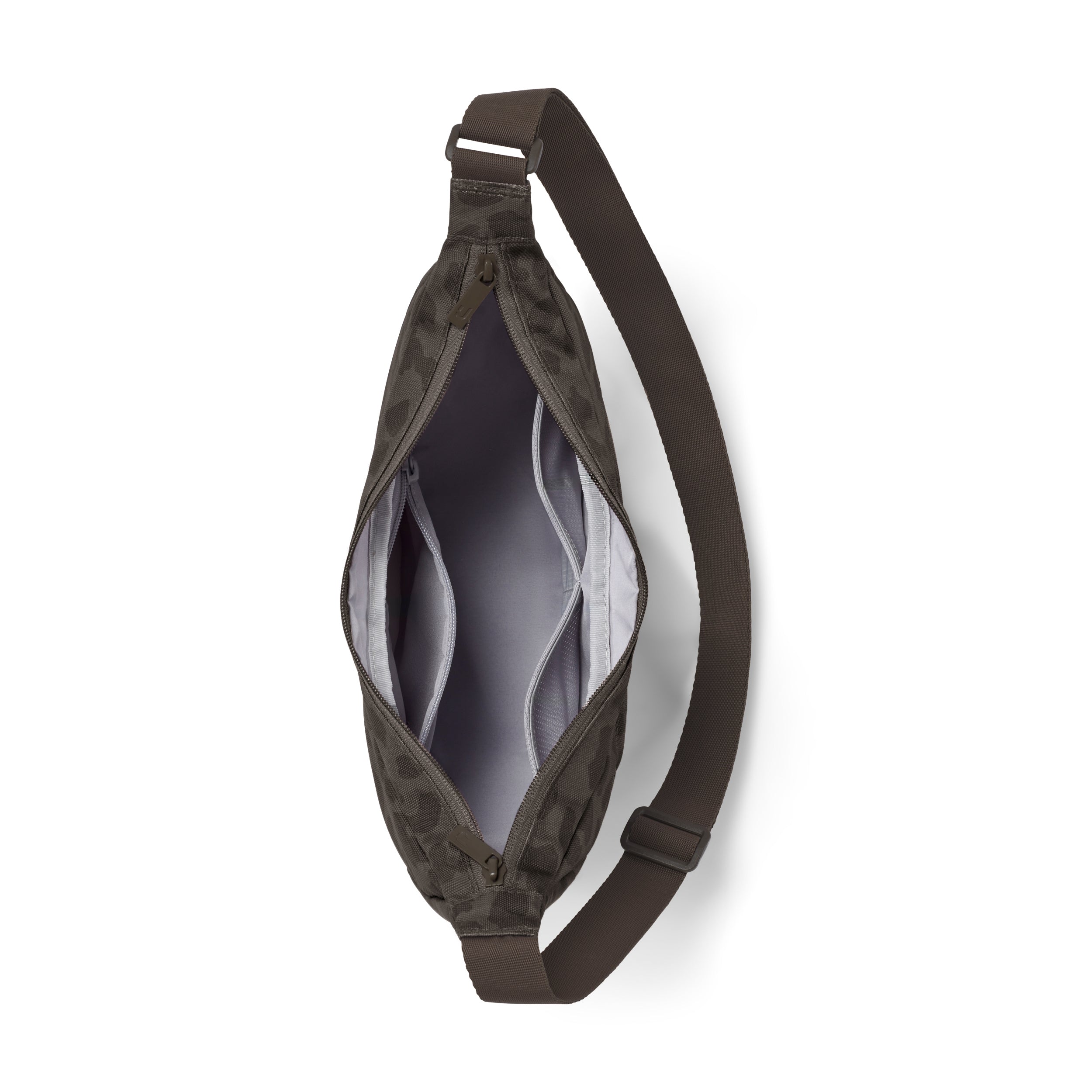 Johnny Urban Ally Medium Half Moon Bag Brown Leo