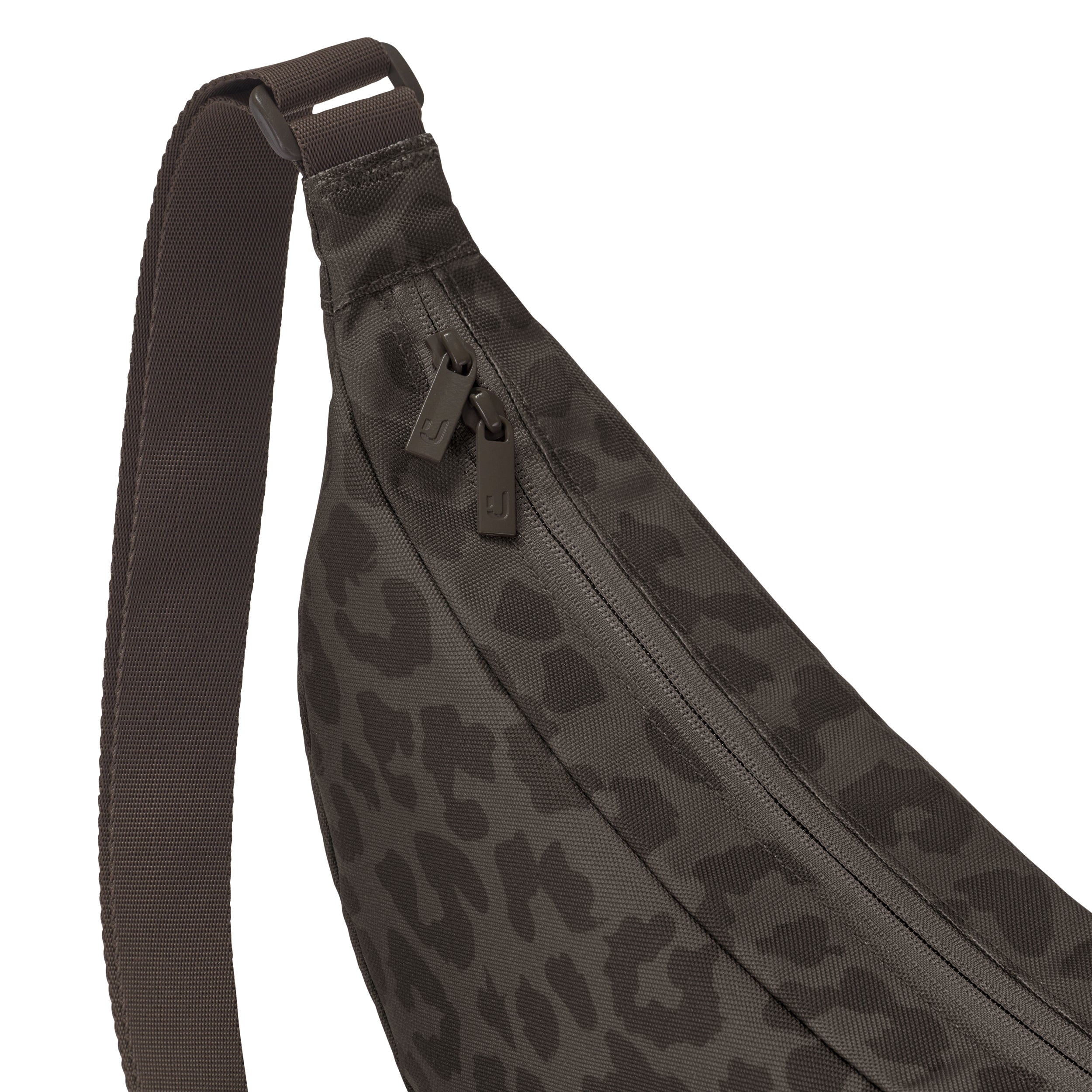 Johnny Urban Ally Medium Half Moon Bag Brown Leo