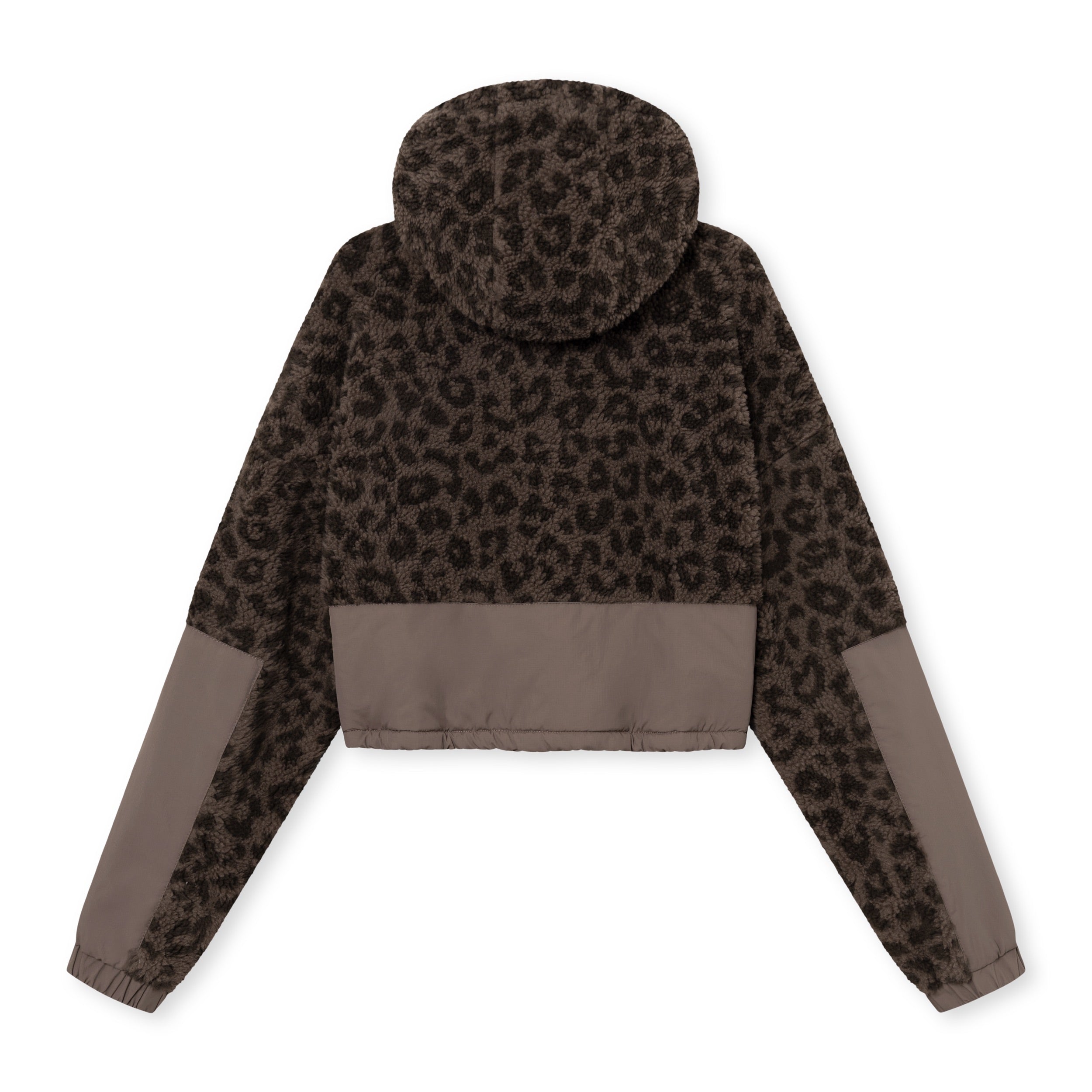 Cropped Teddy Jacket Carey Brown Leo