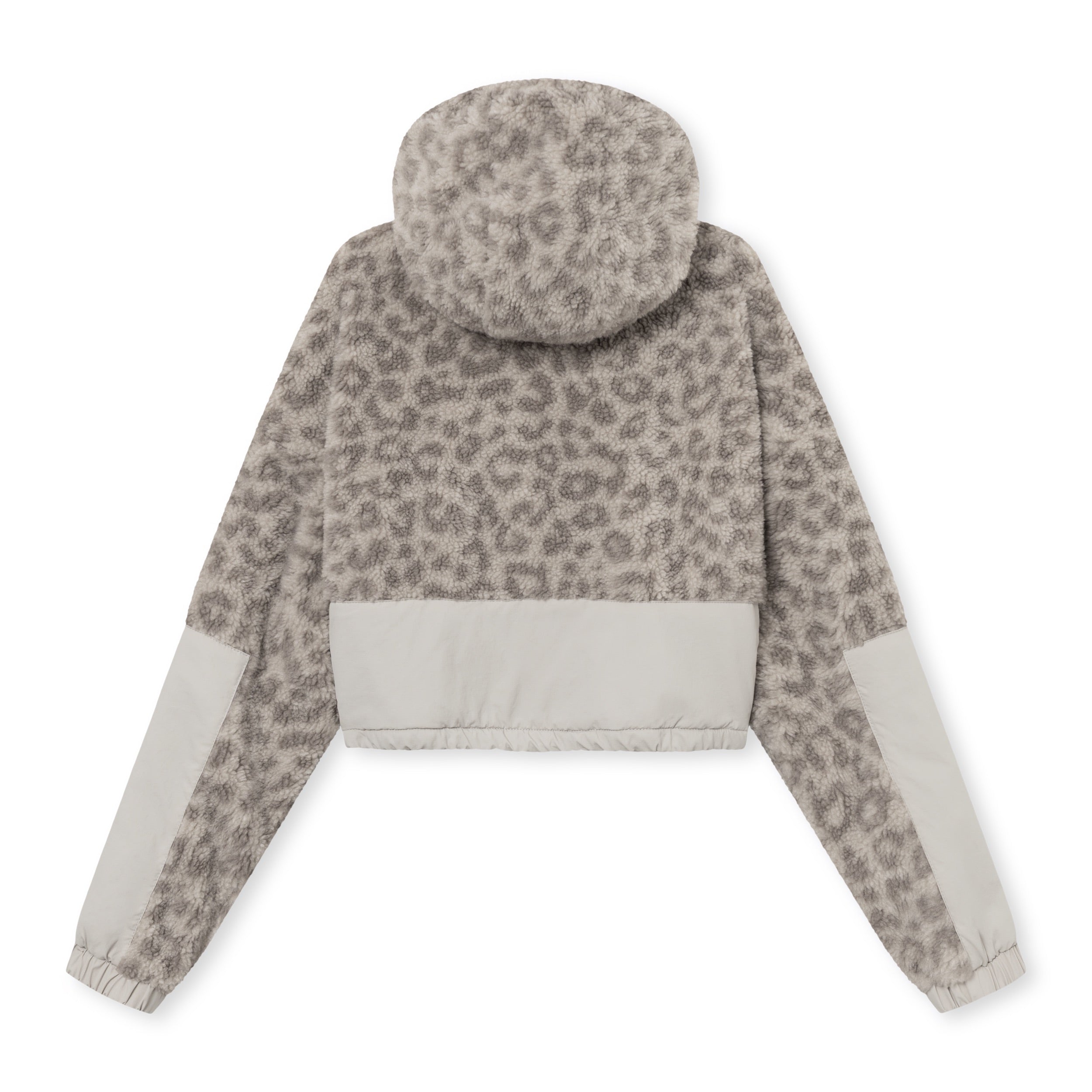 Cropped Teddy Jacket Carey Sand Leo