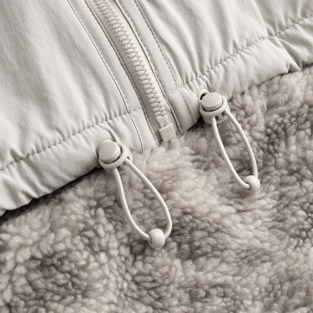 Cropped Teddy Jacket Carey Sand Leo