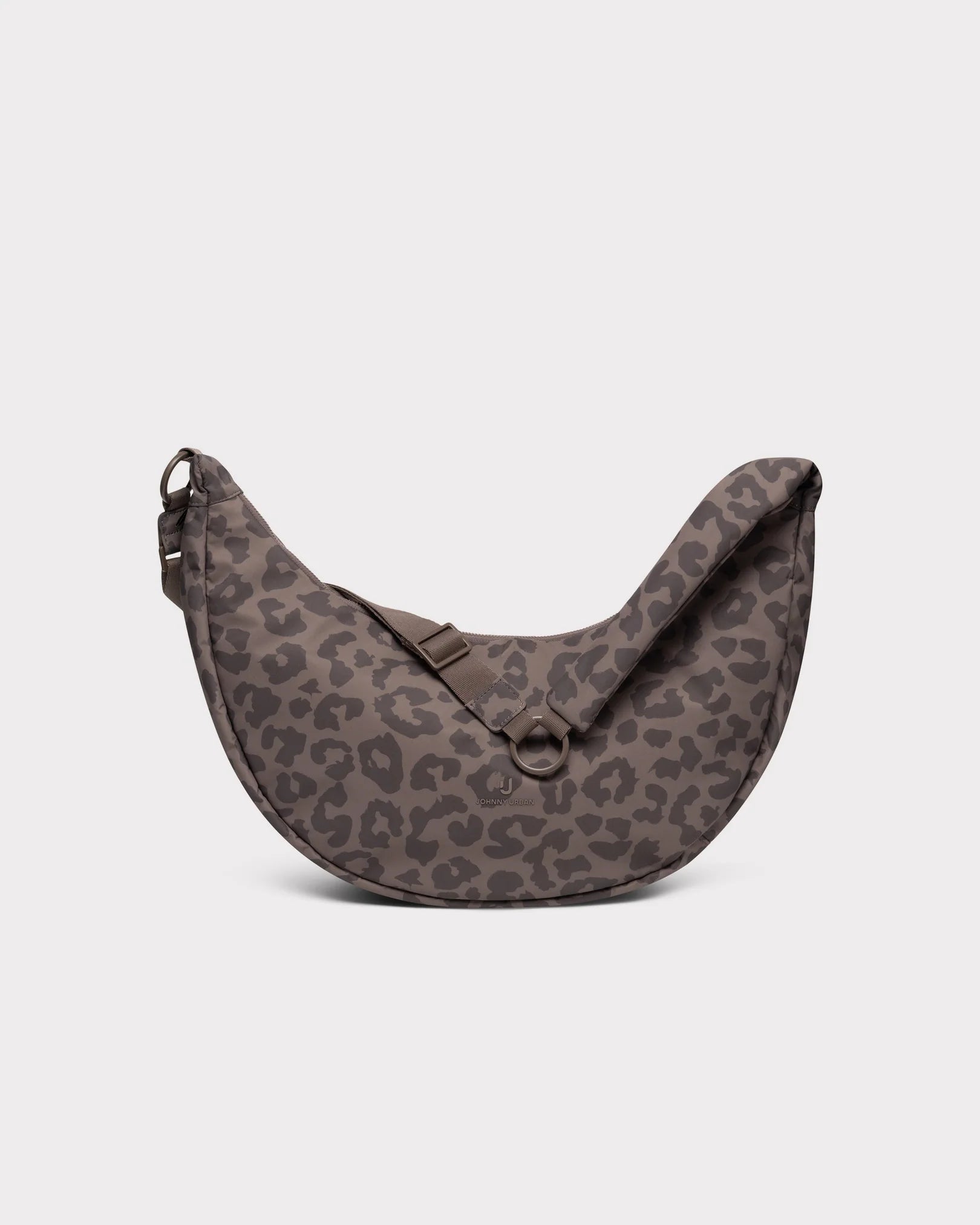 Johnny Urban Lou Medium Half Moon Bag Brown Leo
