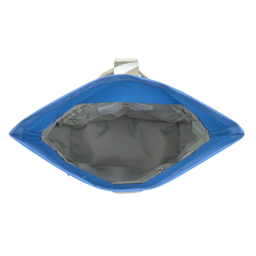 Lässig Kindergartenrucksack Rolltop - Sunny Explorer, Grün Blau