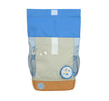 Lässig Kindergartenrucksack Rolltop - Sunny Explorer, Grün Blau