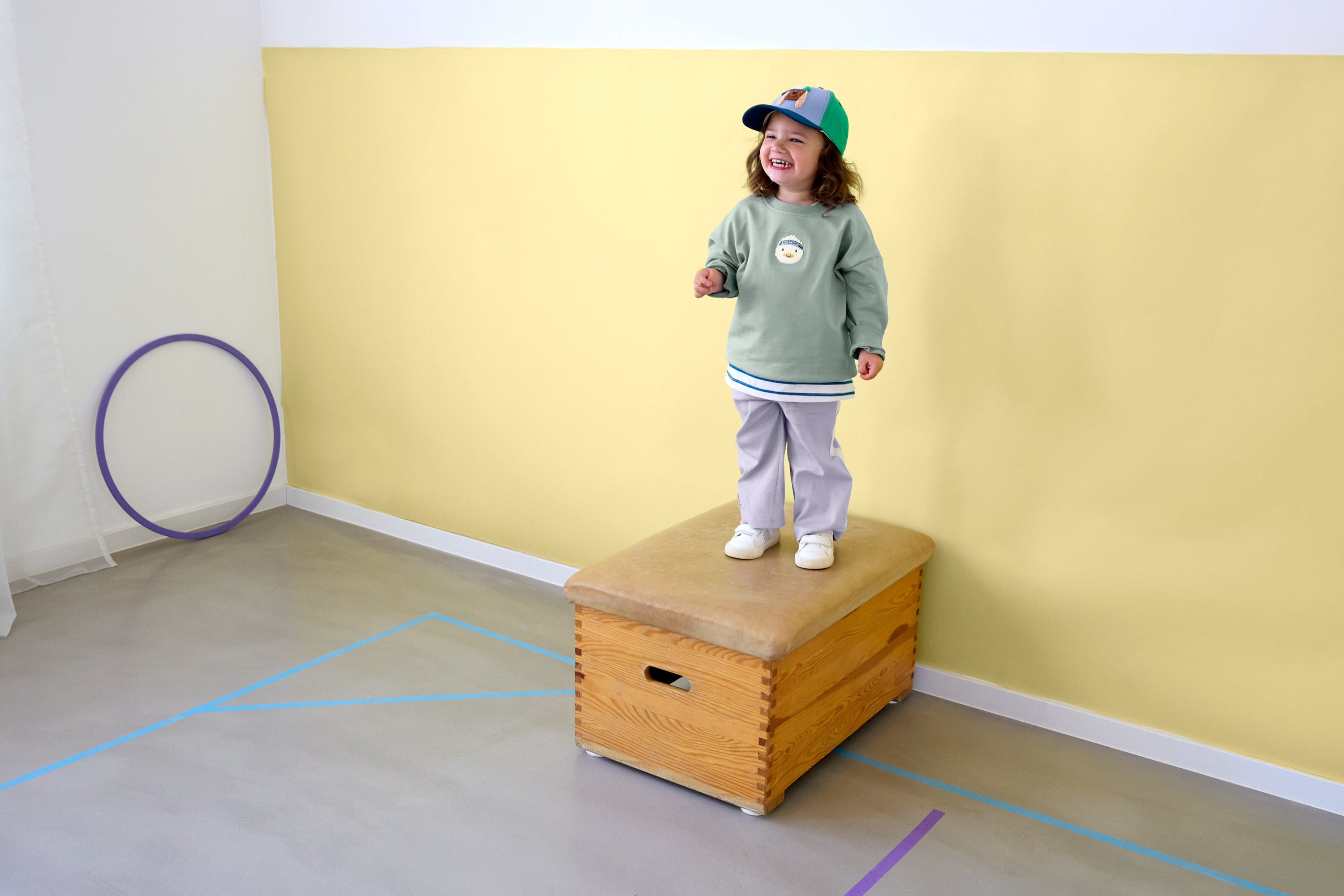 Lässig Basecap Kinder - Hund, Blau