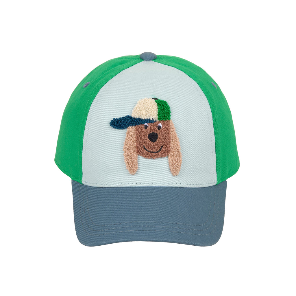 Lässig Basecap Kinder - Hund, Blau