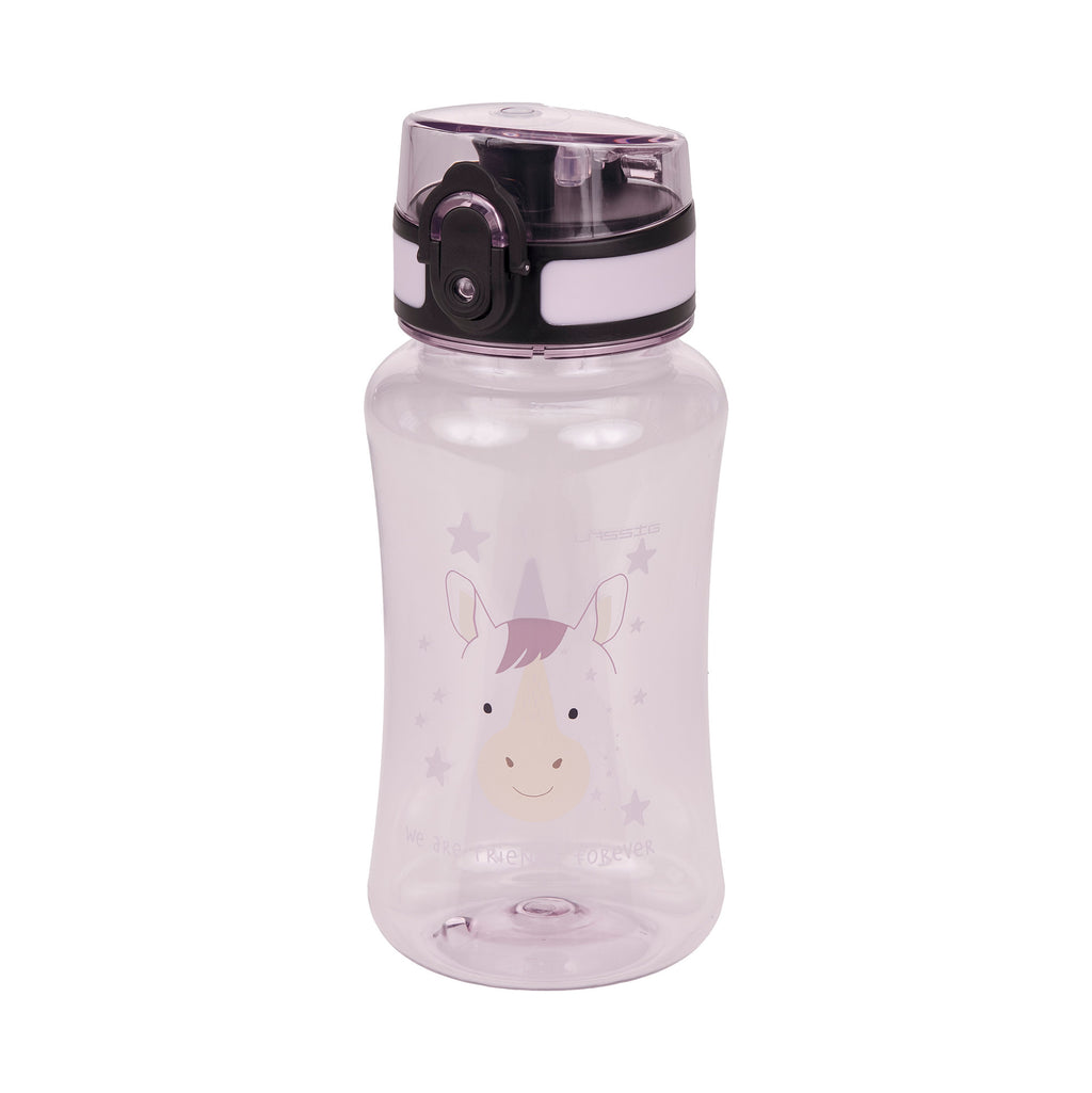 Lässig Tritan Kinder Trinkflasche 420 ml - About Friends, Einhorn
