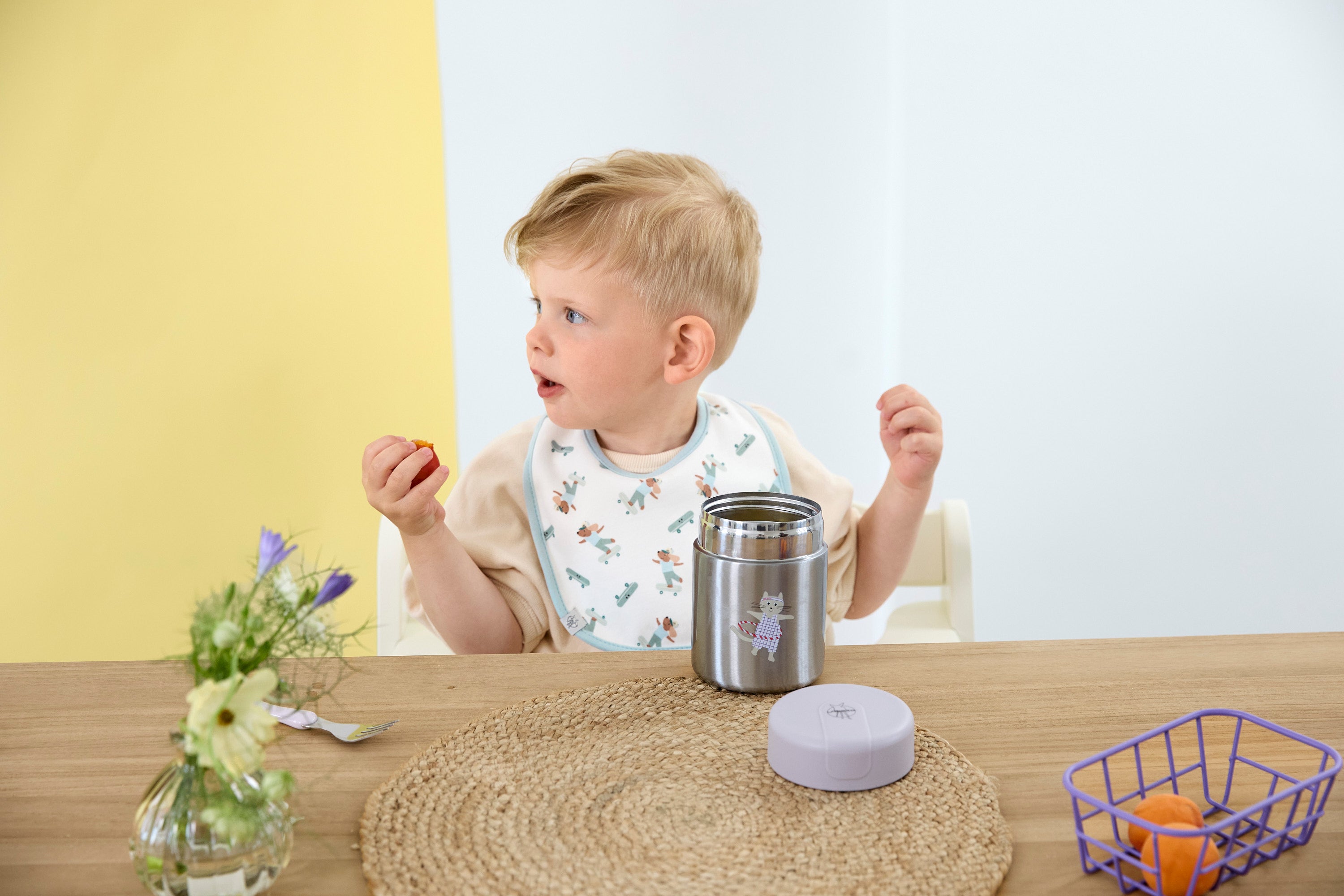 Lässig Thermobehälter 315 ml - Tiny Team, Katze