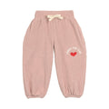 Lässig KINDER HOSE CORD - BIO BAUMWOLLE, HERZEN ALTROSA