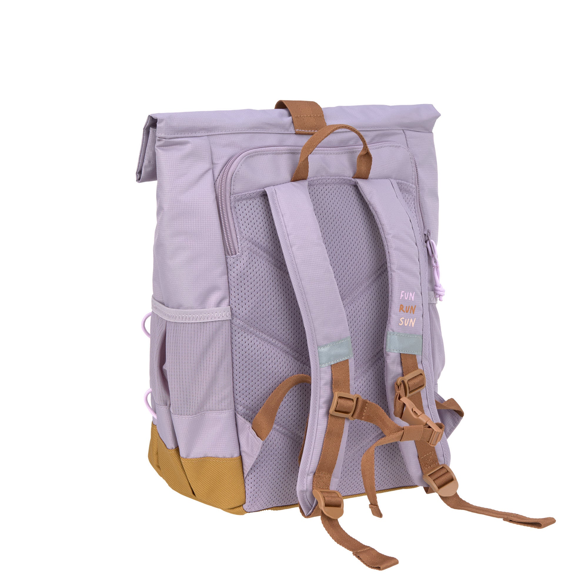 Lässig Kinderrucksack Rolltop - Little Gang, Lila