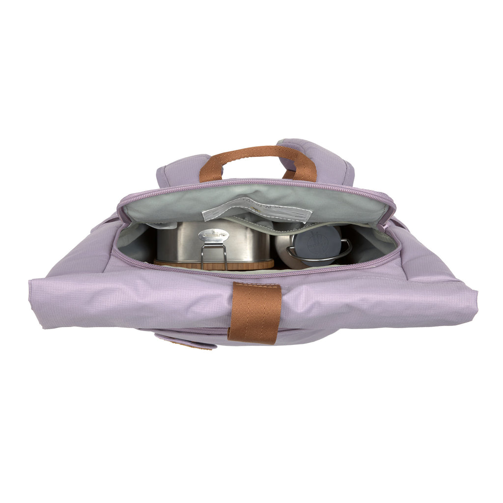 Lässig Kinderrucksack Rolltop - Little Gang, Lila