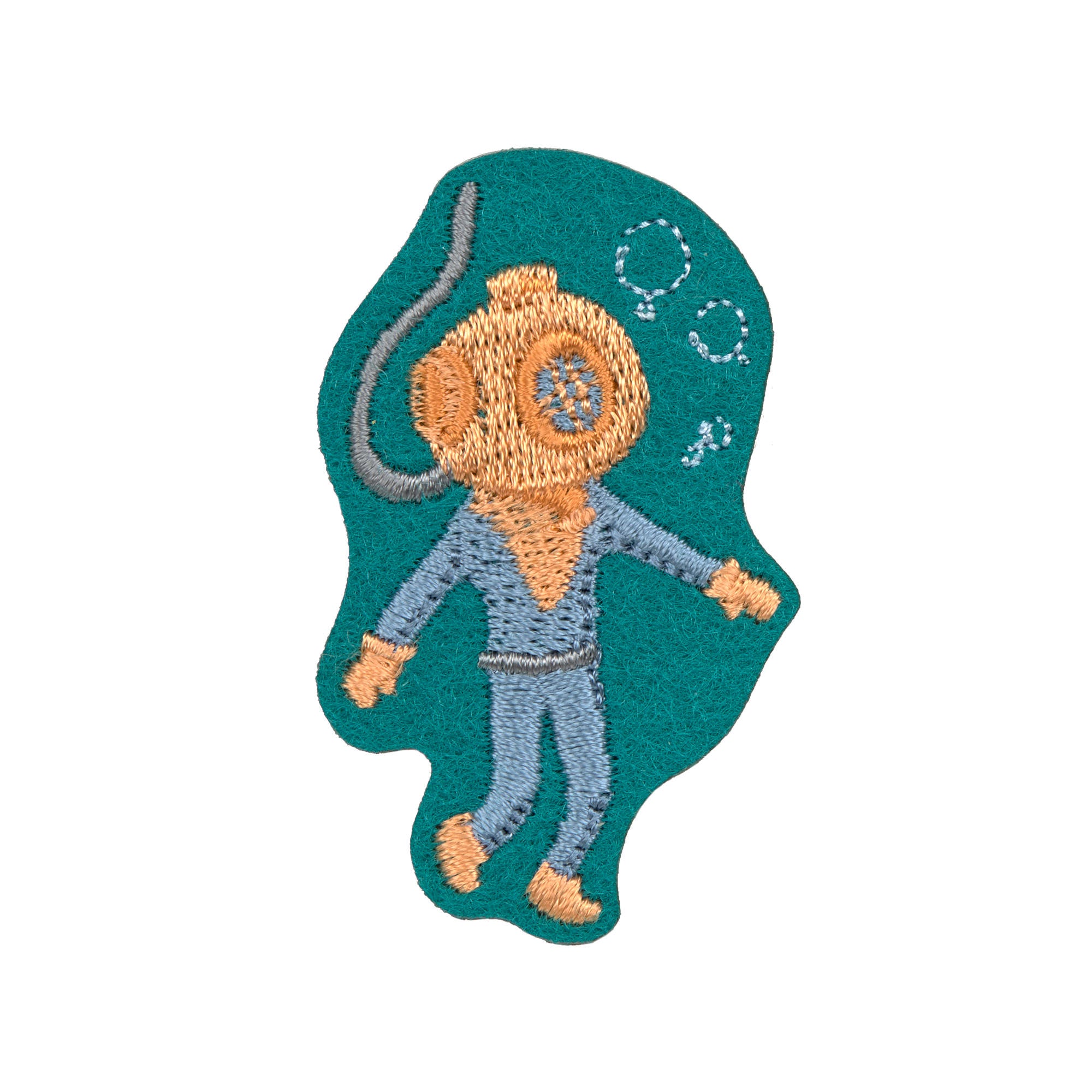 Lässig Textil-Sticker (3 Stk) - Stick on, Tiefsee