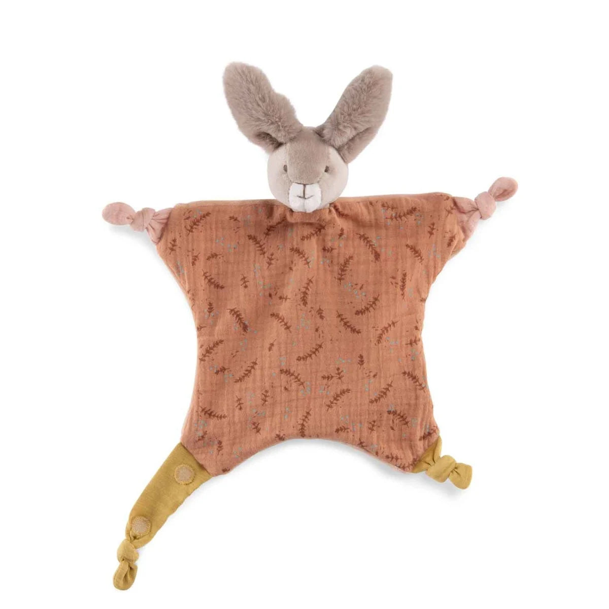 Moulin Roty Trois Lapins Schmusetuch Kaninchen rot