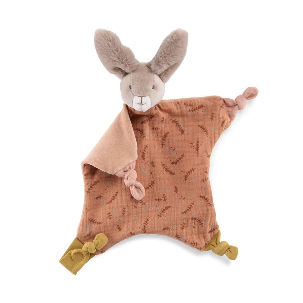 Moulin Roty Trois Lapins Schmusetuch Kaninchen rot