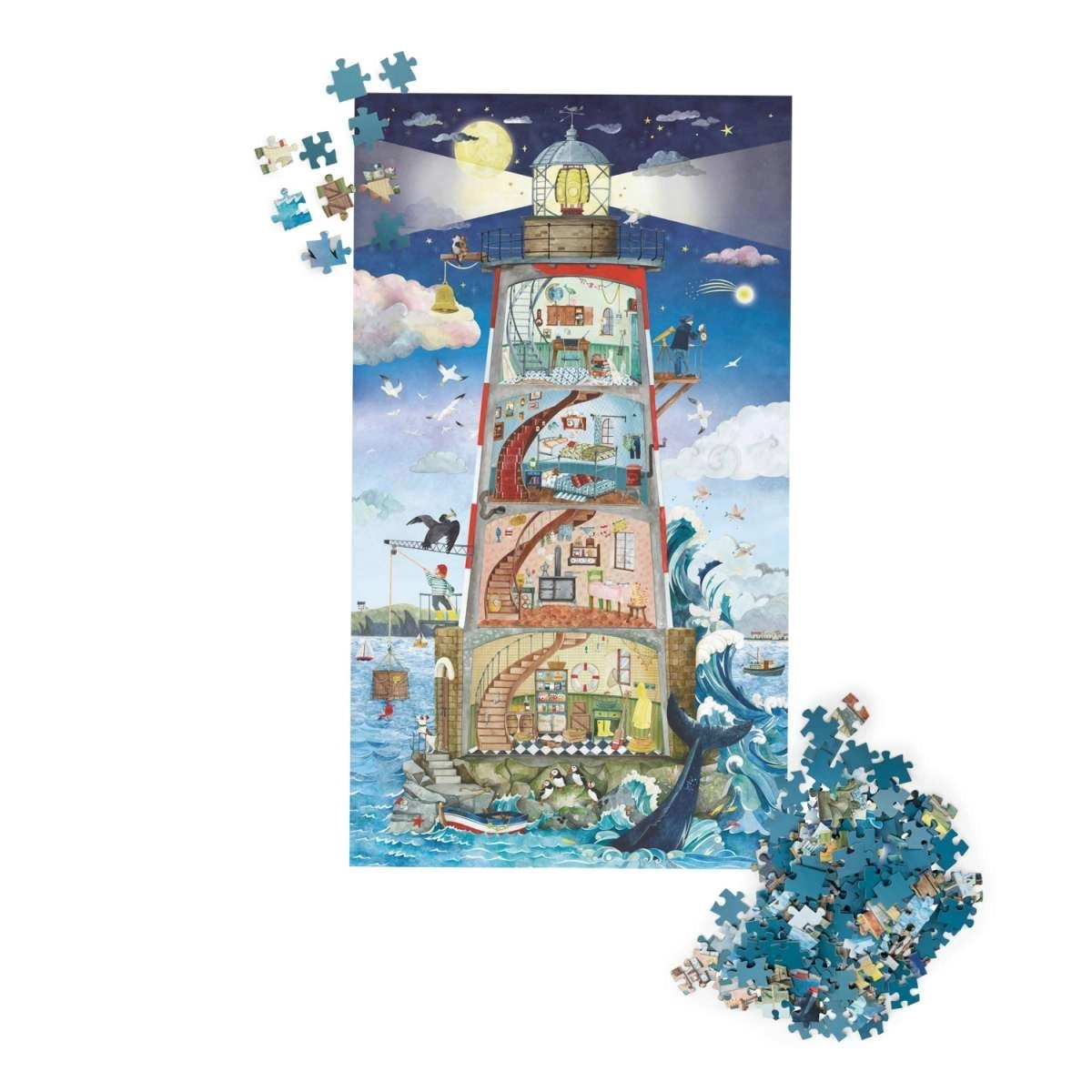 Moulin Roty Puzzle Leuchtturm (500 Teile)
