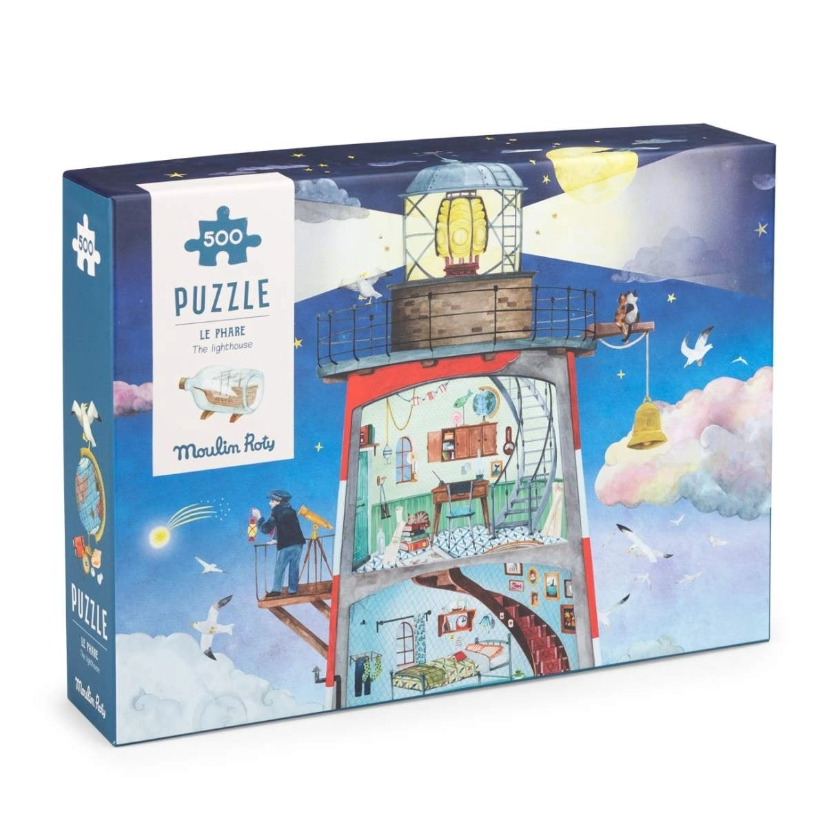 Moulin Roty Puzzle Leuchtturm (500 Teile)