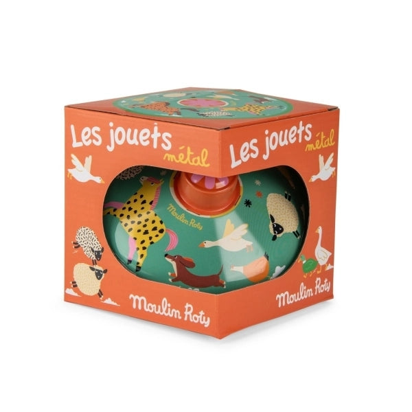 Moulin Roty Kleiner Brummkreisel Tiere