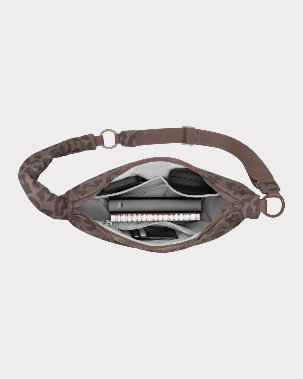 Johnny Urban Lou Medium Half Moon Bag Brown Leo