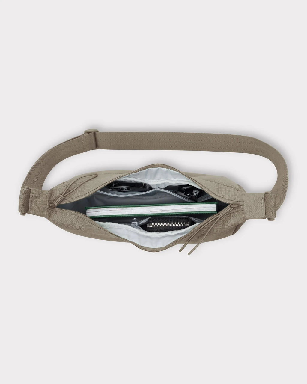 Johnny Urban Ally Medium Half Moon Bag Desert Grey