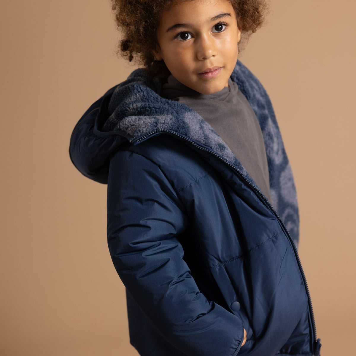 Noppies Teddy Jacket Reversible LS