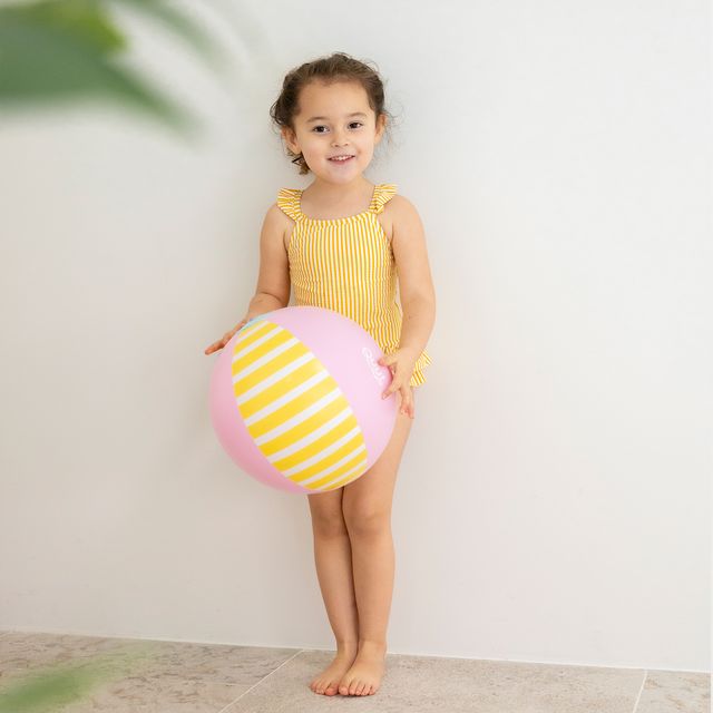 Quut Beach ball 30cm - Banana pink