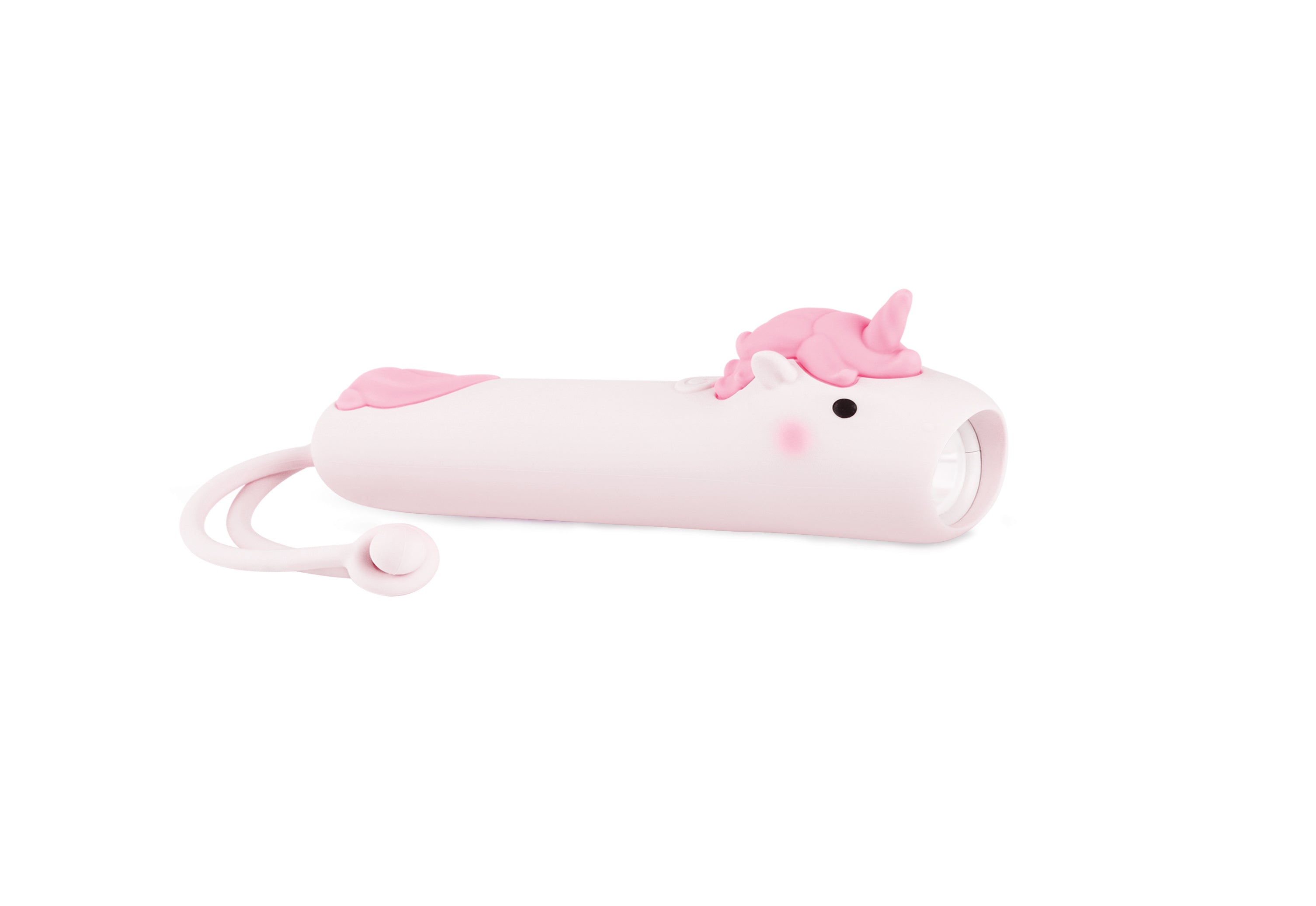 Rabbits & Friends Unicorn Pinky Silicone Flashlight PINK