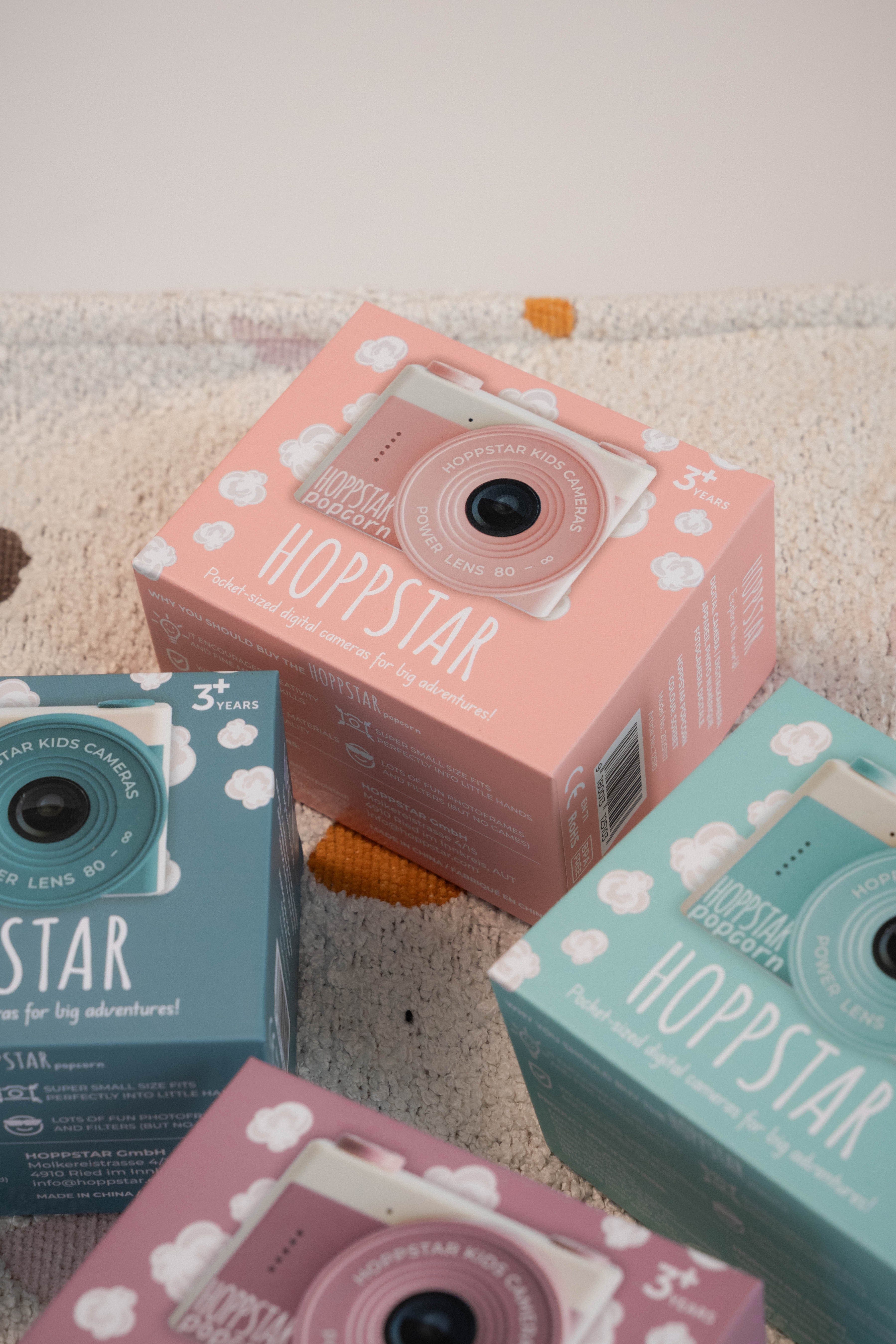 Hoppstar Digitalkamera für Kinder ab 3 Jahren Popcorn