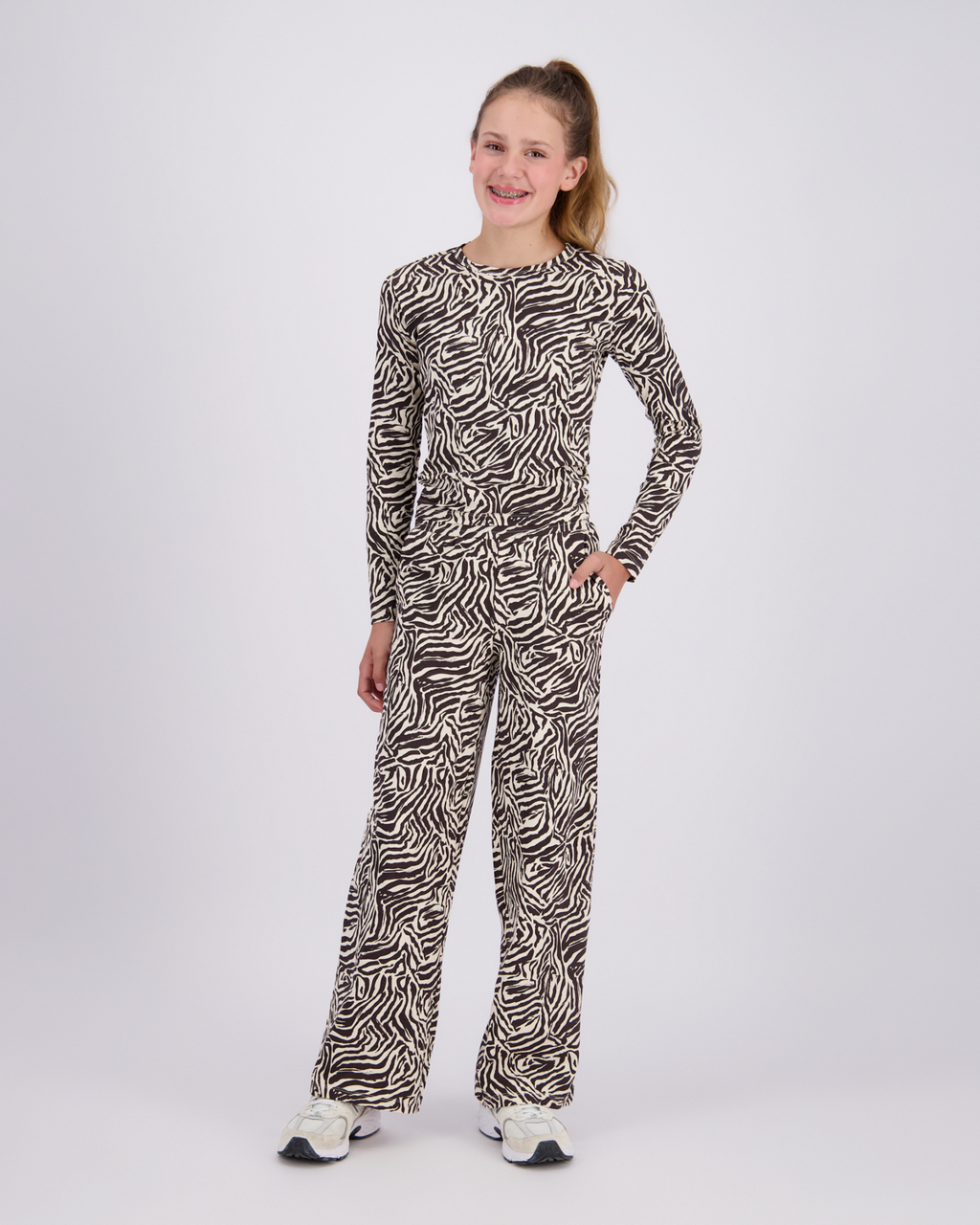 Raizzed Tammie Langarmshirt Zebra