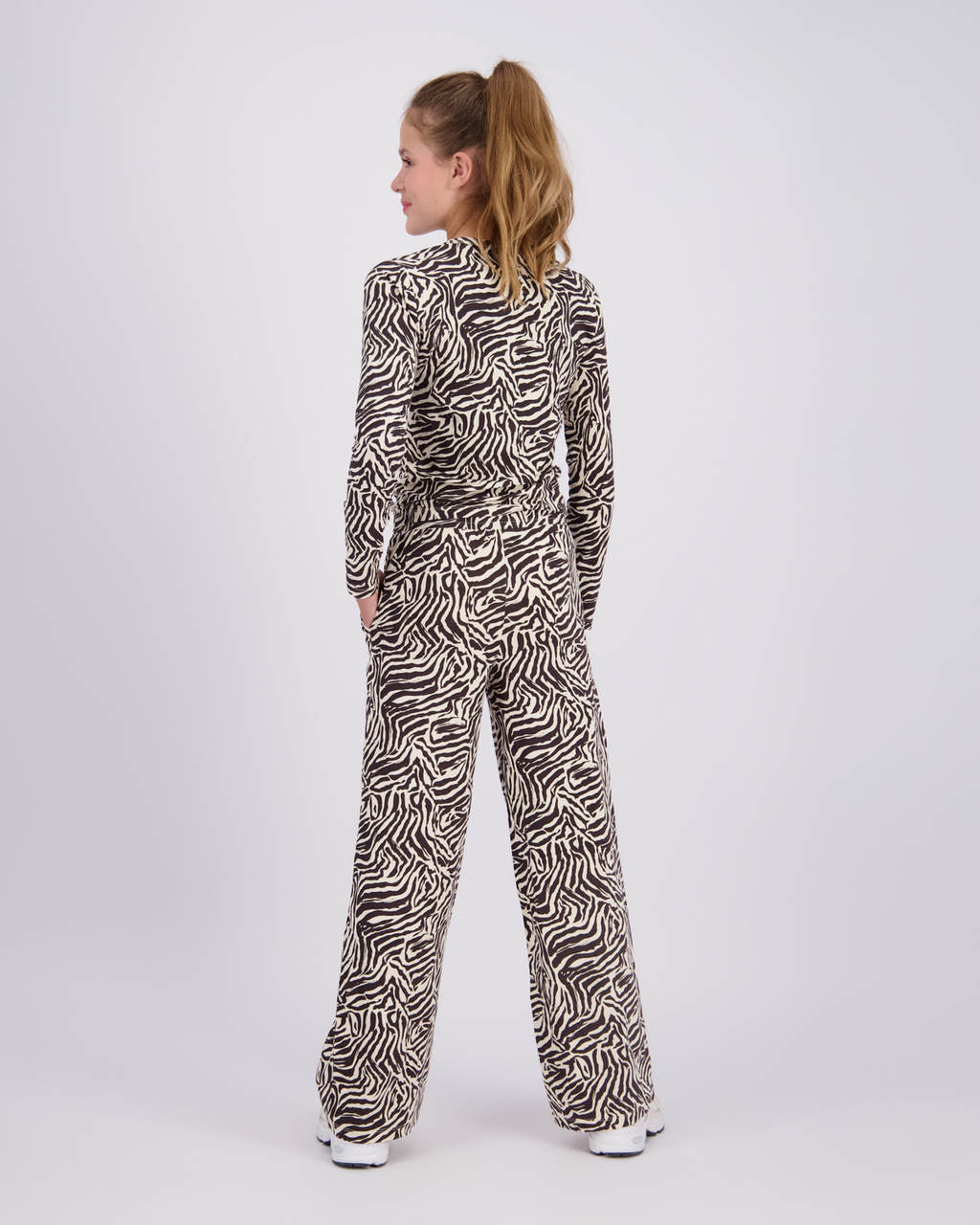 Raizzed Pluck Leggings Flared Zebra