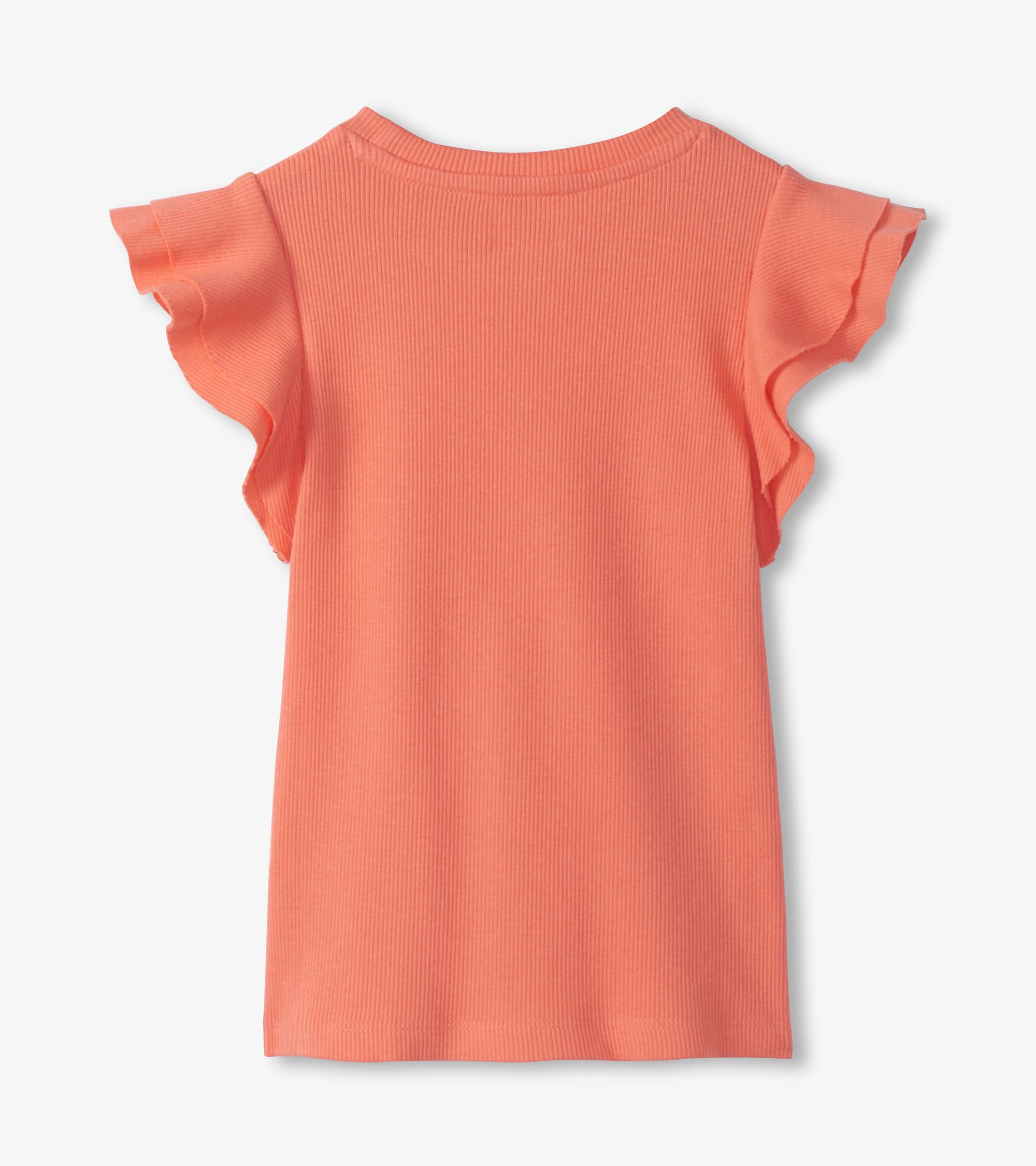 Hatley Coral Fusion Ruffle Sleeve Tank