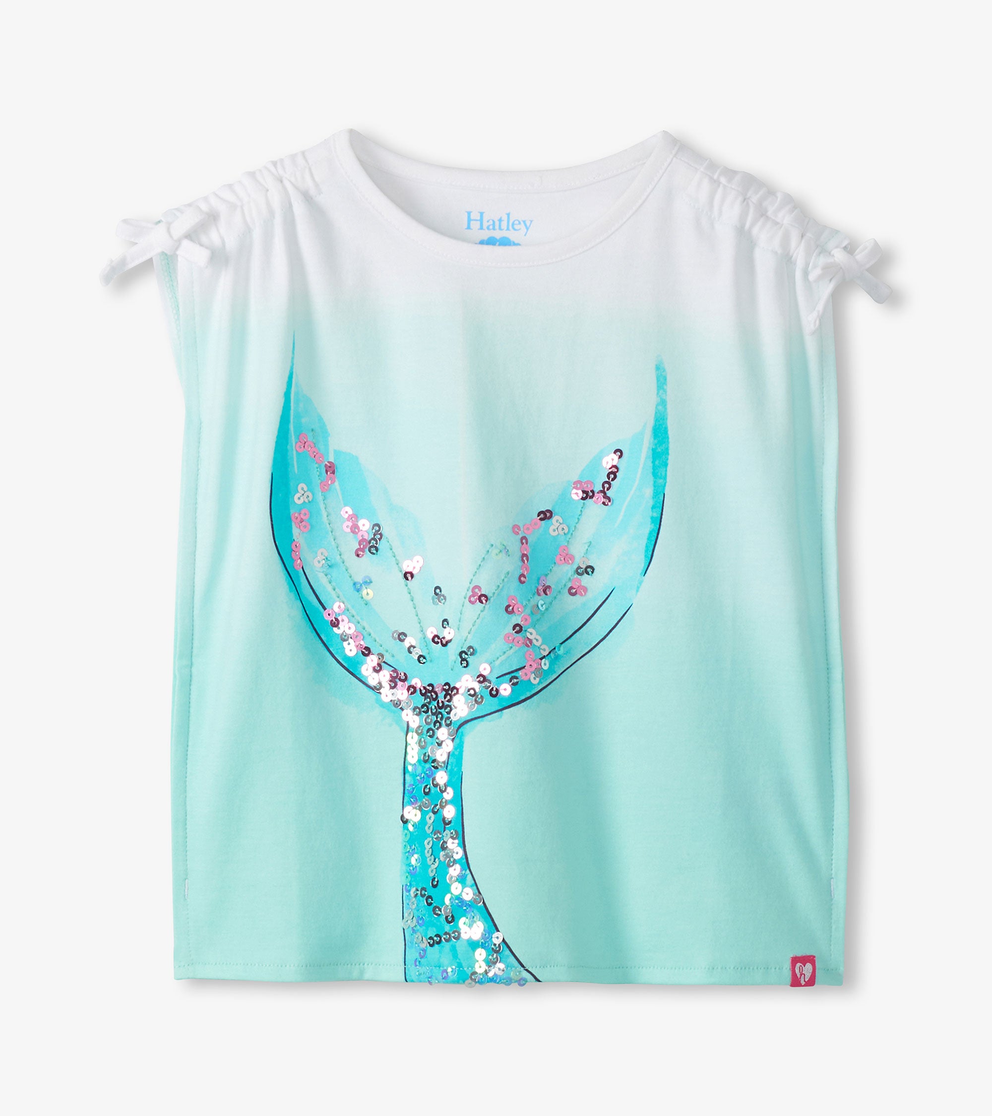 Hatley Mermaid Tail Cinched Shoulder Top