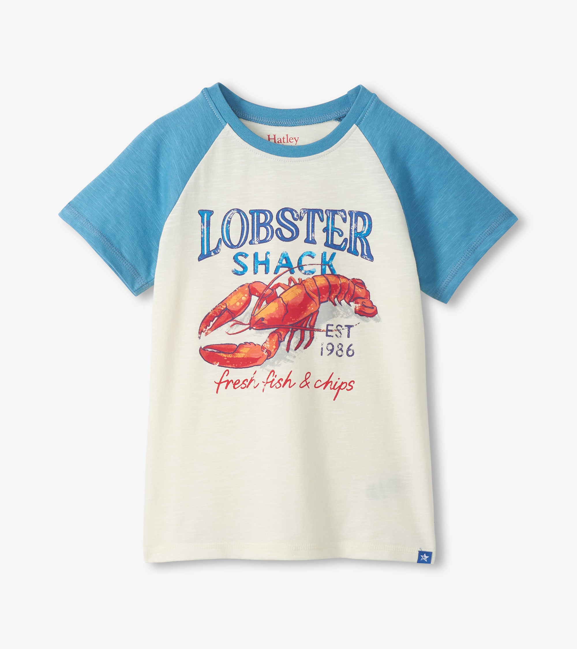Hatley Lobster Shack Raglan Tee