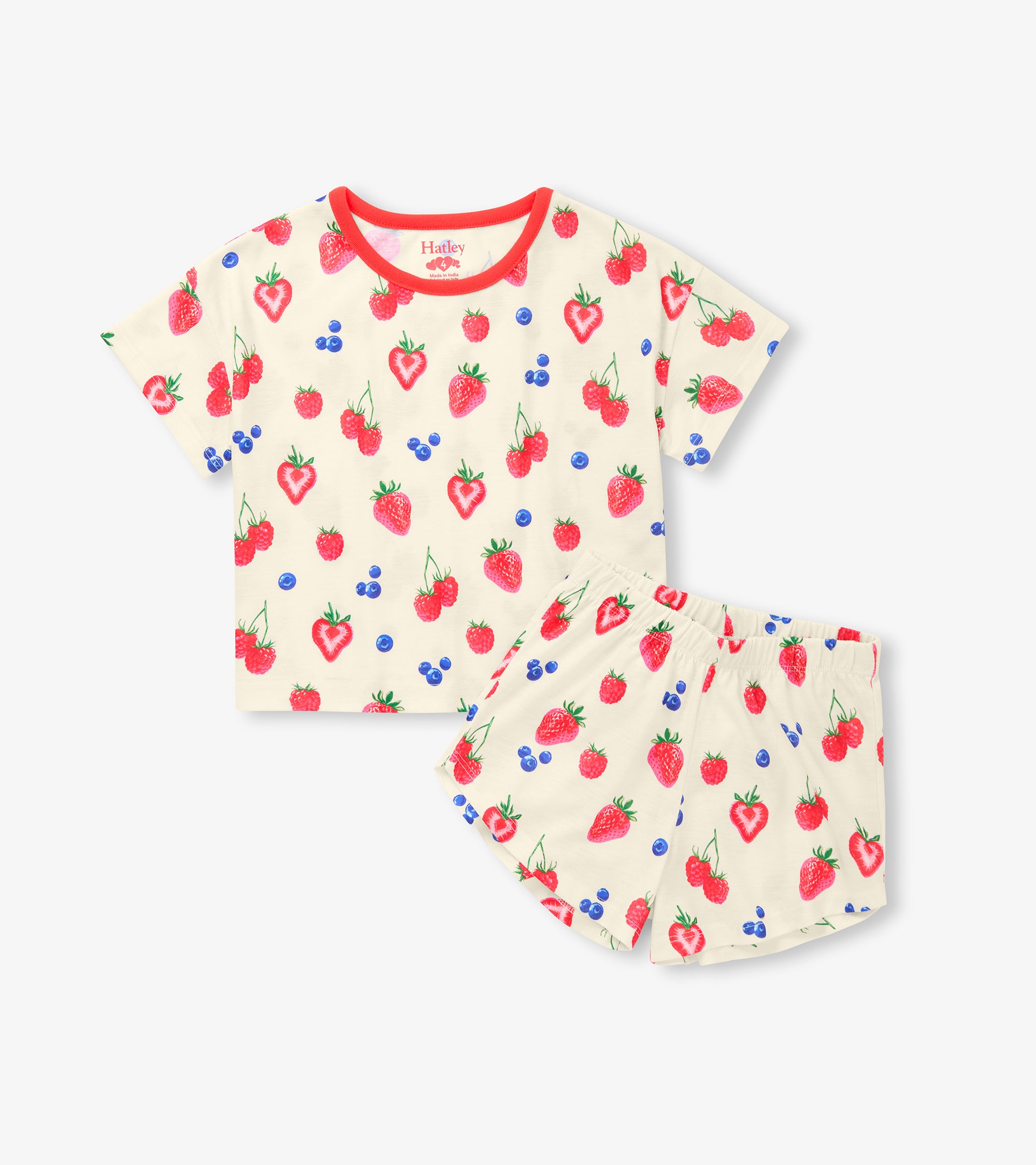 Hatley Summer Berries Short Schlaf Set