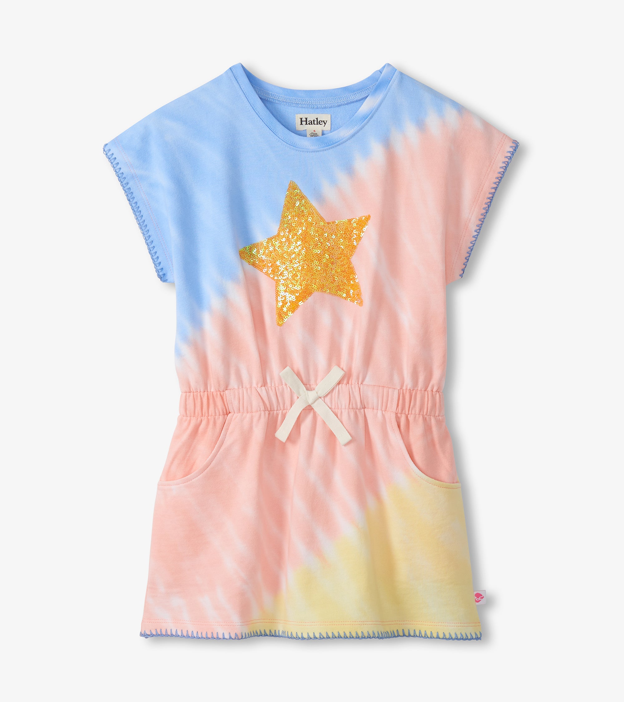Hatley Star Ombre Pull On Dress