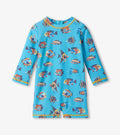 Hatley Tropical Ocean One Piece Rashguard