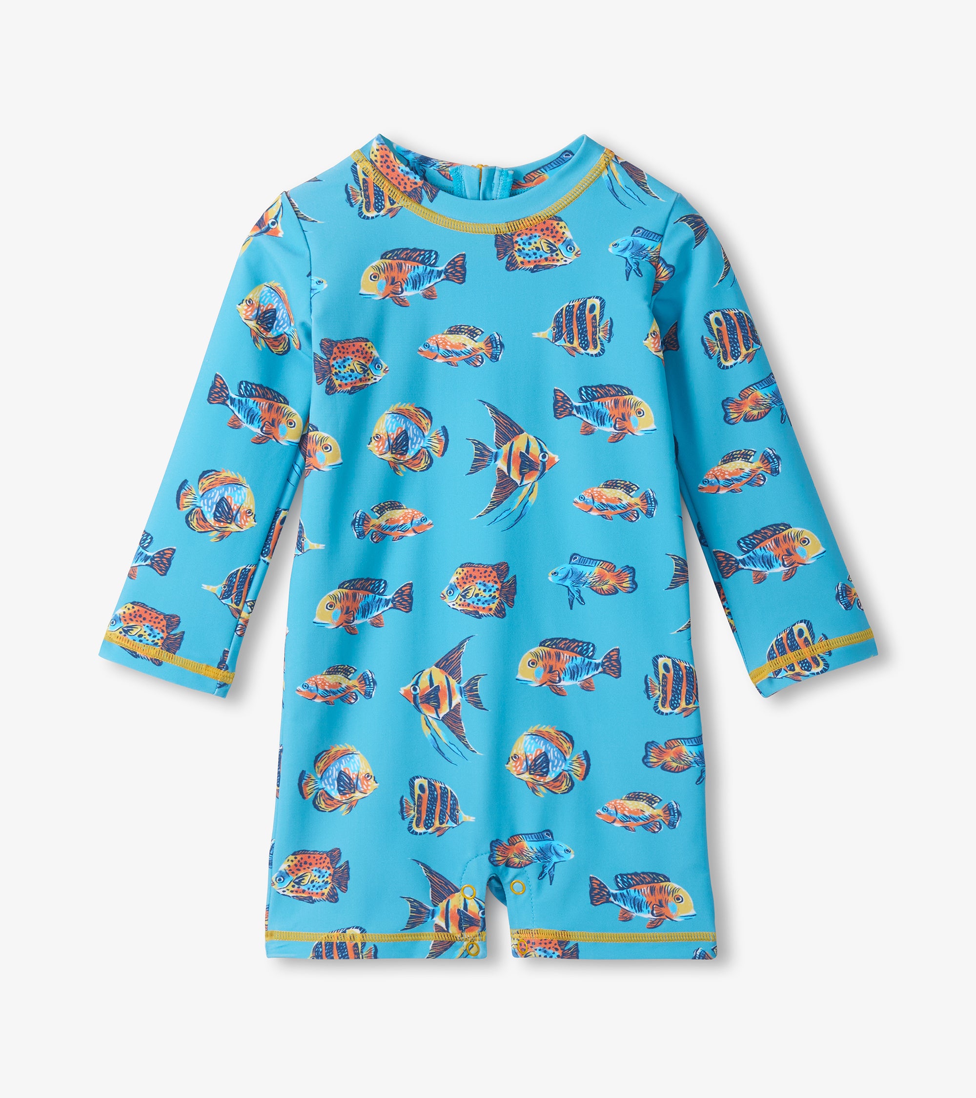 Hatley Tropical Ocean One Piece Rashguard
