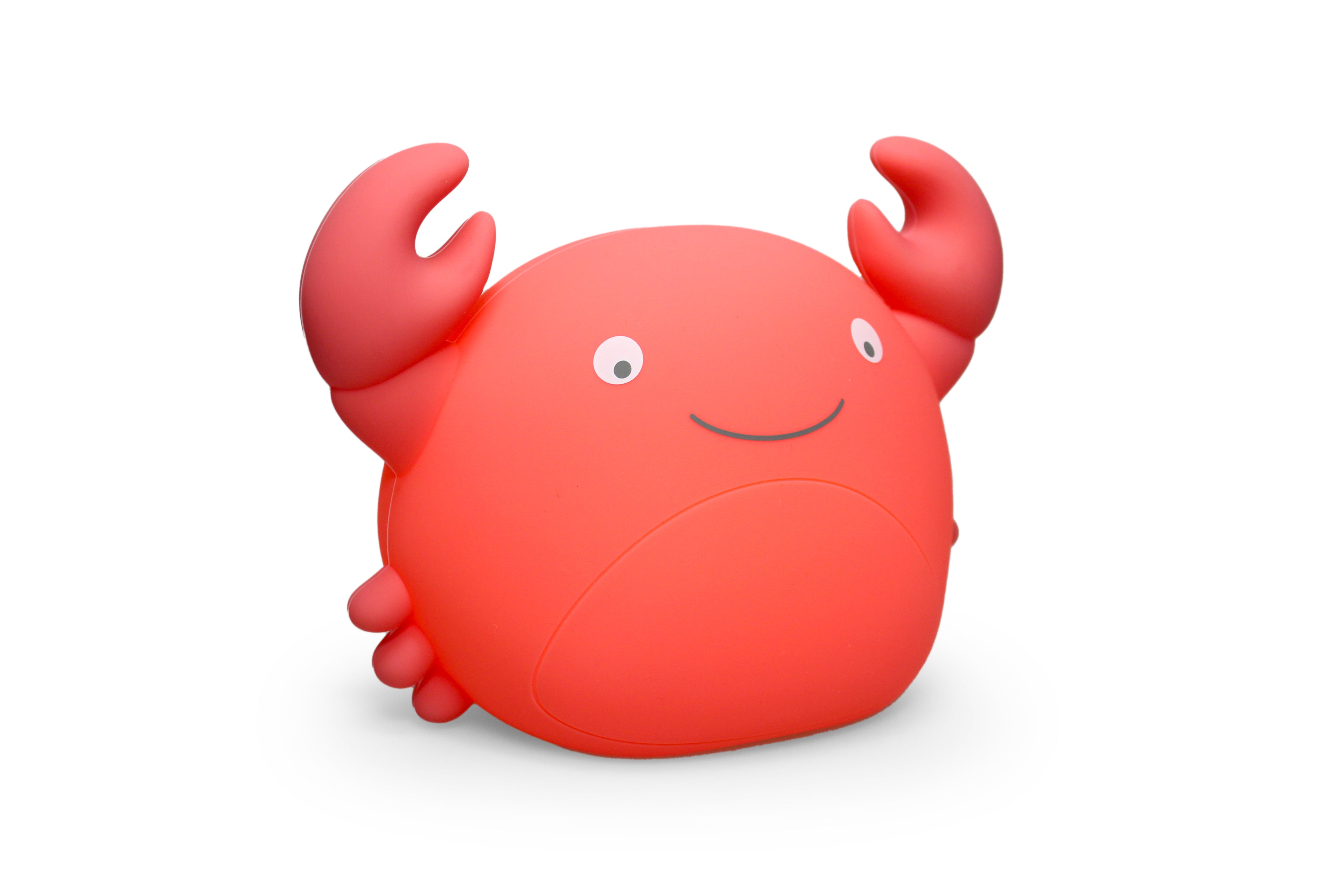 AP Junior Theo crab CORAL night light LED, USB recharge | H 12,8 x 18 x 9,6 cm