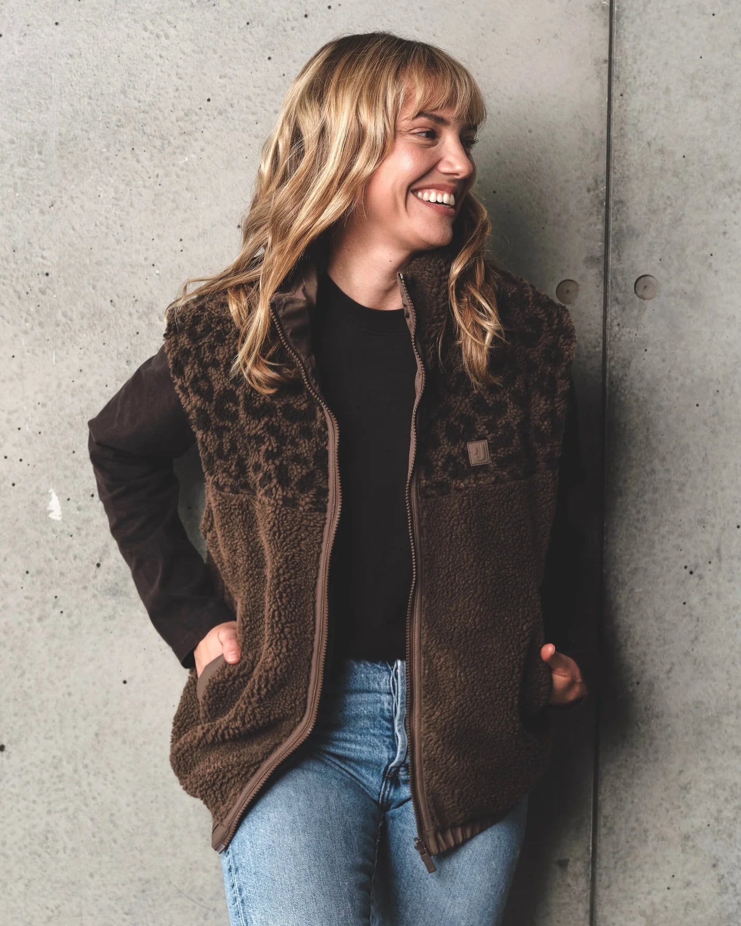 Teddy Vest Bryson Brown Leo